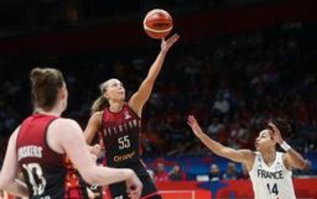 Euro de basket (d) - Julie Allemand très déçue: "prendre ce 3 points, c'est une grosse erreur, c'est trop dur"