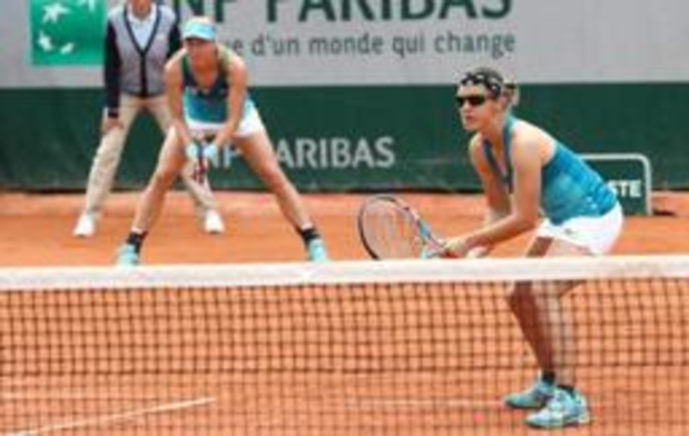 Kirsten Flipkens jouera mardi à Roland-Garros pour une place en demies du double