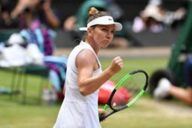 Wimbledon - Simona Halep "had nooit gedacht dat ze een grastoernooi kon winnen"