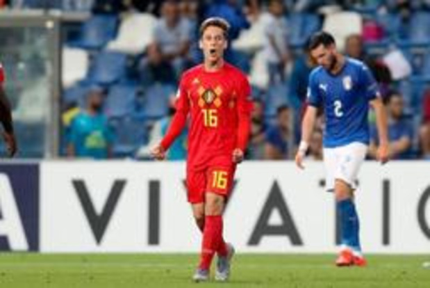 Euro U21 (m) - Yari Verschaeren: "C'était mon plus beau but"