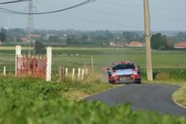 Championnat de Belgique des rallyes - Craig Breen leader après la 1e journée du rallye d'Ypres