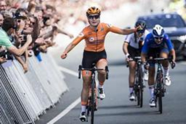 Euro de cyclisme - La Néerlandaise Amy Pieters championne d'Europe, Lotte Kopecky 11e