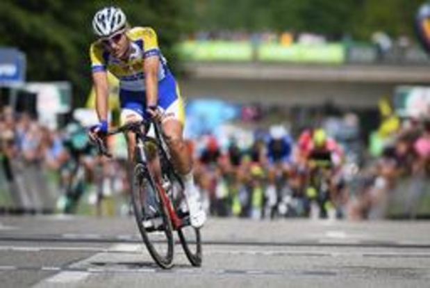 Euro de cyclisme: Laurens De Vreese remplace Jonas Rickaert, blessé, dans l'épreuve sur route