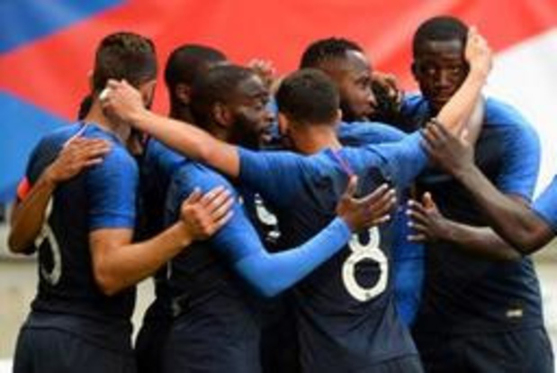 Euro espoirs 2019 - La Belgique prend l'eau en France pour son dernier match de préparation avant l'Euro