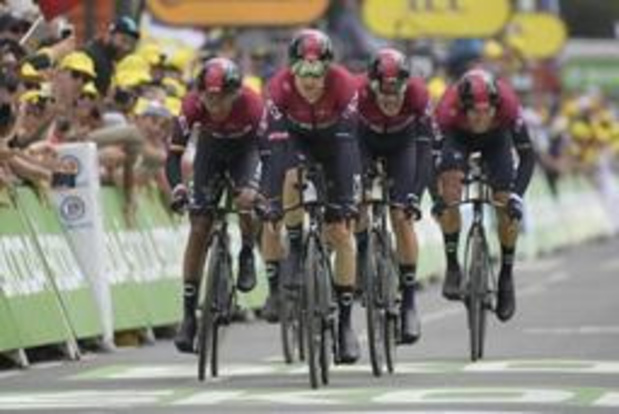 Tour de France: Jumbo-Visma et le maillot jaune Theunissen écrasent le contre-la-montre par équipes