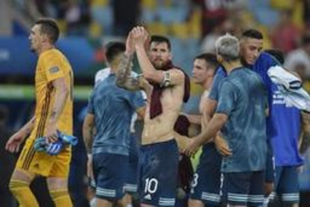 Copa America - Argentinië voorbij Venezuela naar laatste vier