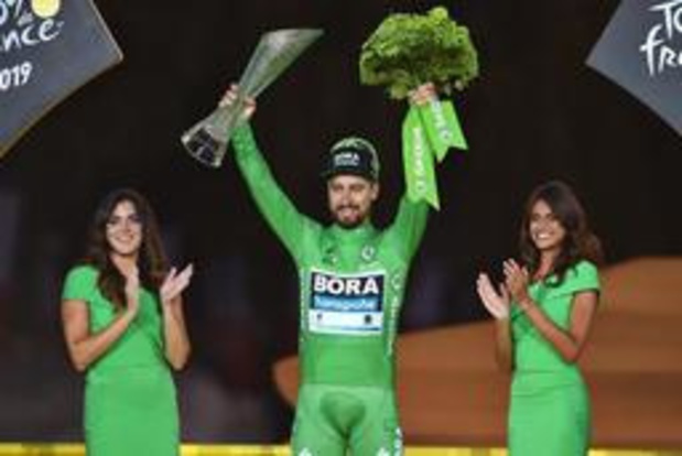 Tour de France - Peter Sagan est "fier" de rentrer dans l'histoire avec un 7e maillot vert