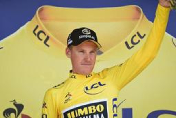 Tour de France - "Le rêve continue" pour le maillot jaune Mike Teunissen
