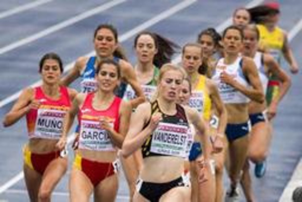 Elise Vanderelst décroche l'argent sur le 1.500 mètres, 4e médaille pour la Belgique