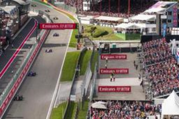 F1 - Une fréquentation en hausse au Grand Prix de Belgique ce week-end