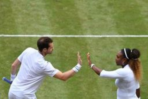 Wimbledon - Murray et Serena Williams poursuivent l'aventure en double mixte