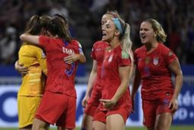 Mondial féminin - Les Etats-Unis éliminent l'Angleterre et attendent désormais leur adversaire en finale