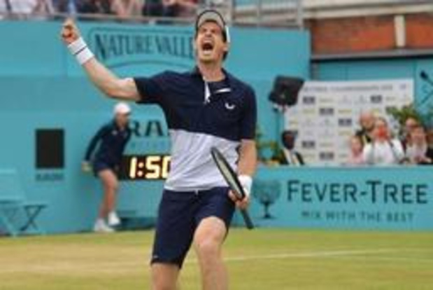 ATP Queen's - Andy Murray wint finale dubbelspel