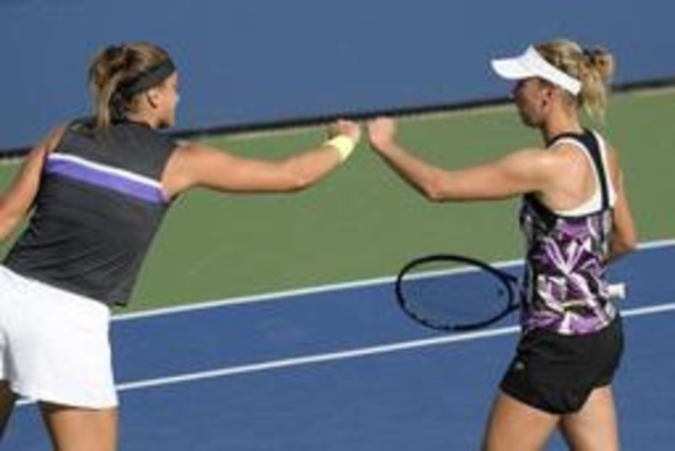 US Open - Elise Mertens glundert na eerste grandslamzege in het dubbel: "Kan het niet geloven"