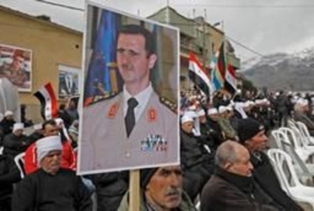 Manifestations à travers la Syrie contre la décision américaine sur le Golan