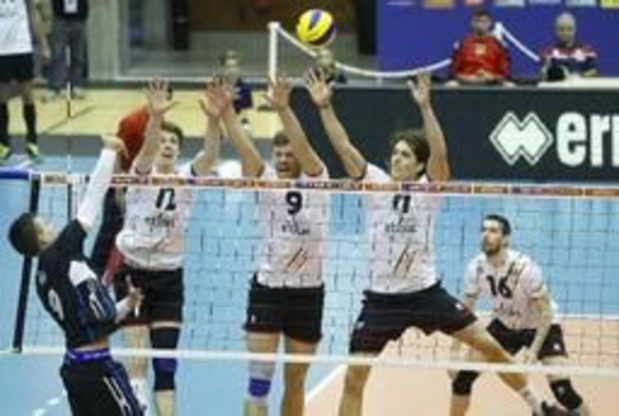 Tournoi de qualification olympique de volley - La Belgique débute par une défaite 3-1 face aux Etats-Unis