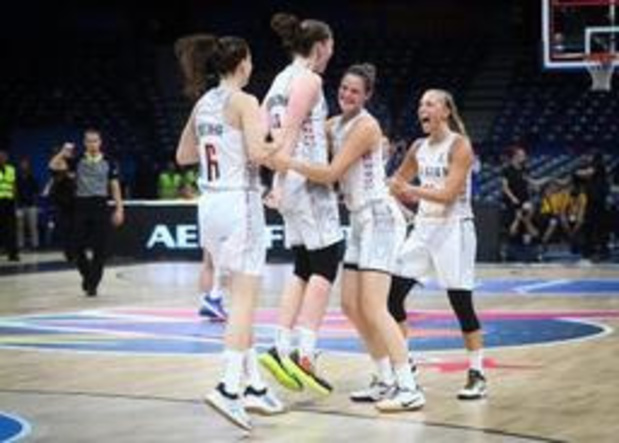 Euro de basket (d) - Dans le stress, et portée par Julie Allemand, la Belgique bat la Slovénie et va en quarts