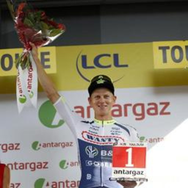 Aimé De Gendt récompensé par le prix de la combativité au Tour de France