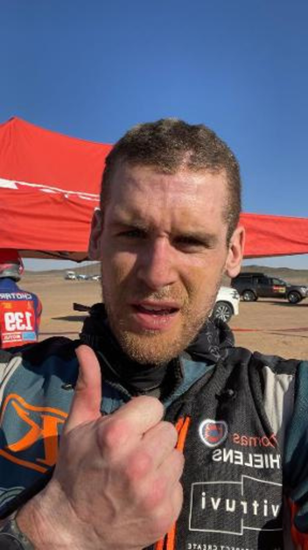 Dakar - Belg Mathieu Liebaert haalt finish van eerste Dakar: "Super trots op mezelf"