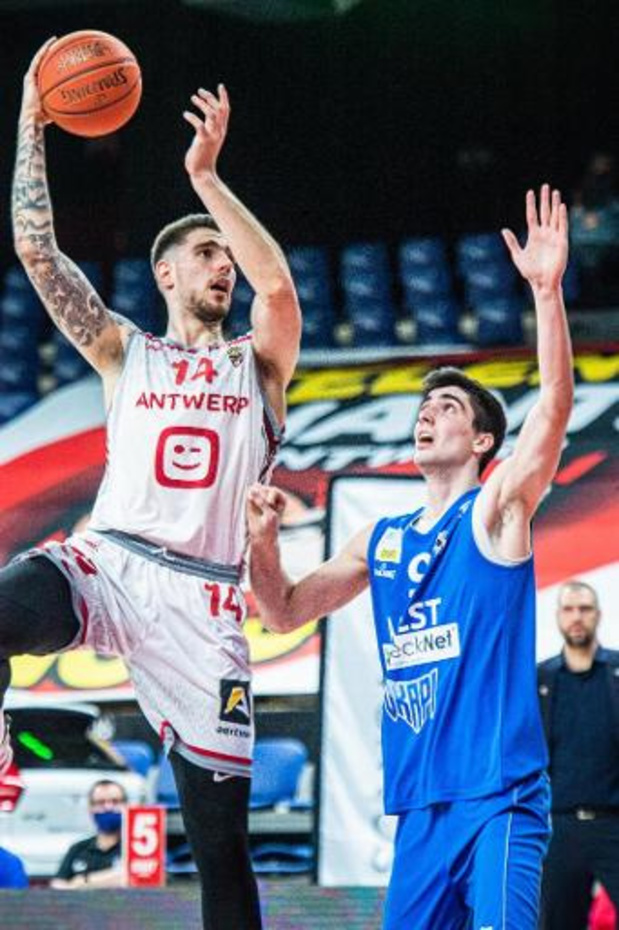 FIBA Europe Cup - Antwerp verlaat Europa met klinkende zege