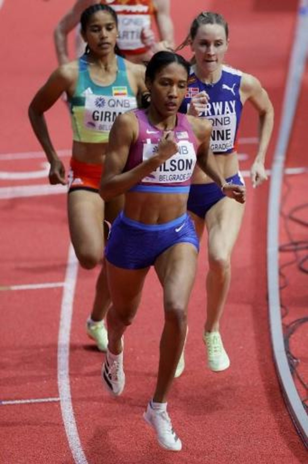 Championnats du monde d'athlétisme en salle - Ajee Wilson championne du monde du 800 mètres