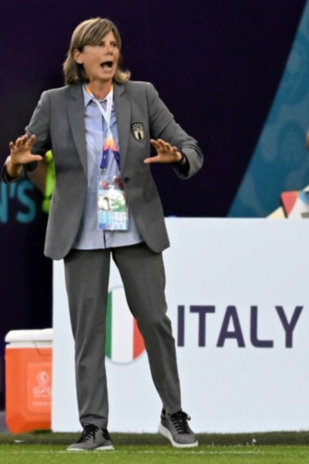 Euro féminin 2022 - "Nous nous sommes mis trop de pression", estime Milena Bertolini, coach de l'Italie