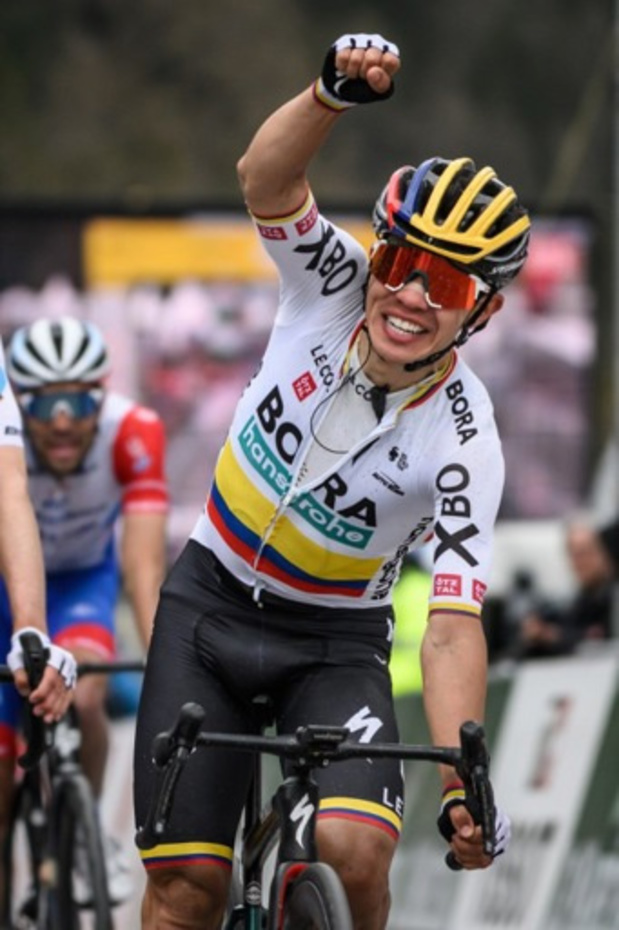 Tour de Pologne - Sergio Higuita fait coup double en remportant la 3e étape