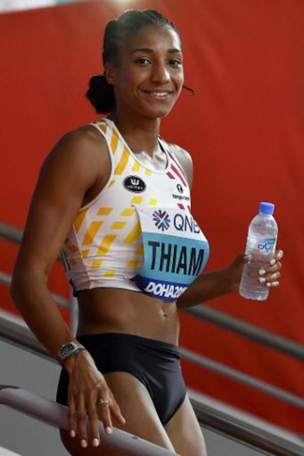 Mondiaux d'athlétisme - Nafi Thiam, 2e après la 1re journée: "La longueur et le javelot seront déterminants"