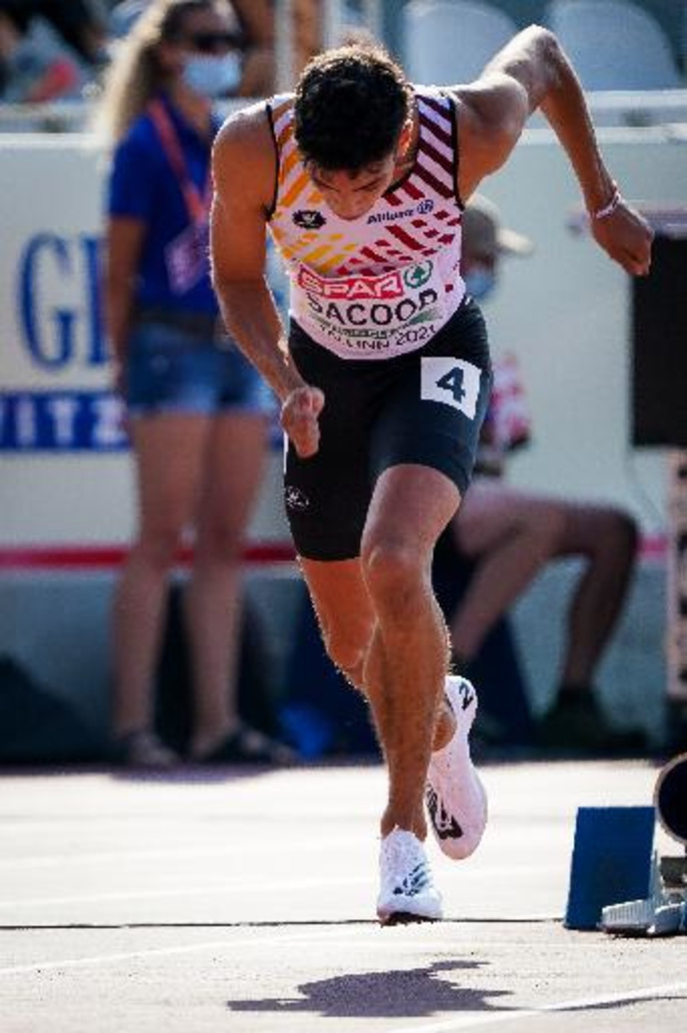 Championnats d'Europe Espoirs - Jonathan Sacoor médaillé d'argent sur le 400 mètres