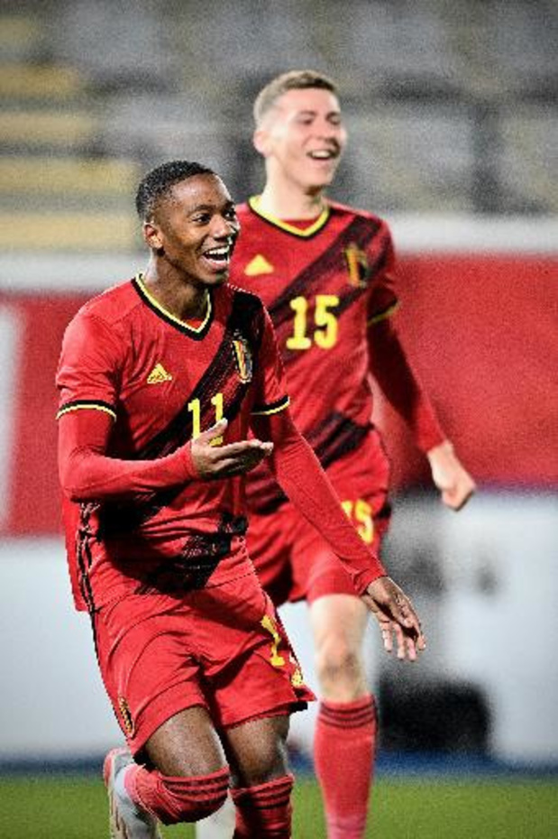 Kwal. EK 2023 U21 - Jonge Belgen blijven foutloos na 2-0 winst tegen Turkije