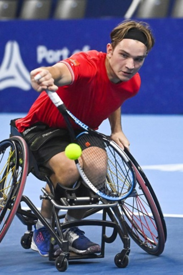 Le joueur de tennis paralympien Jef Vandorpe met un terme à sa carrière