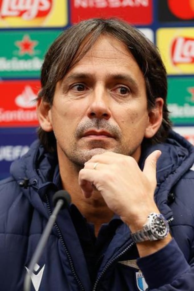 L'entraîneur de la Lazio ne dispose que de 16 joueurs pour affronter Bruges
