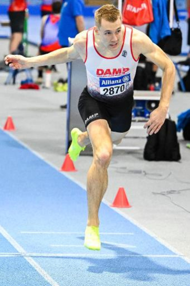 BK atletiek indoor - Julien Watrin na Belgisch record op 400m: "Vooral veelbelovend voor de zomer"