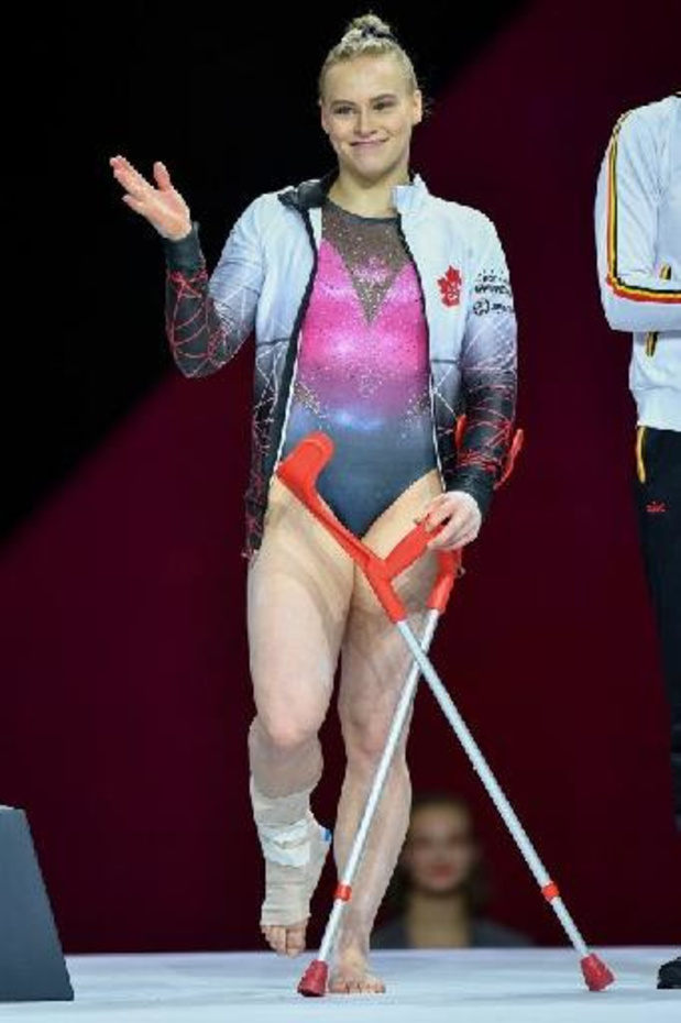 Blessée, la Canadienne Ellie Black renonce à la finale du concours général de gymnastique