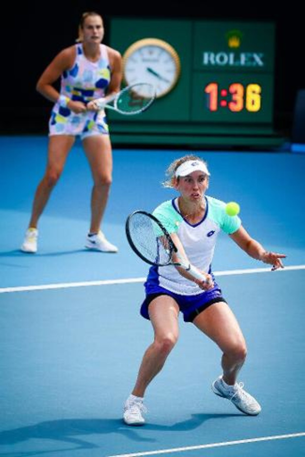 US Open - Elise Mertens et Aryna Sabalenka éliminées en quarts de finale du double dames