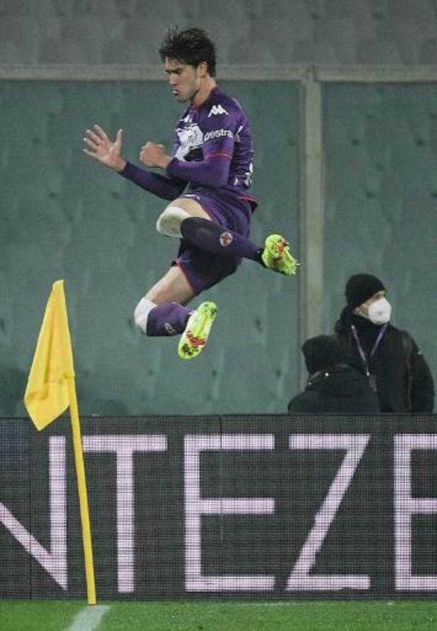Serie A - Fiorentina-spits Dusan Vlahovic op weg naar aartsrivaal Juventus