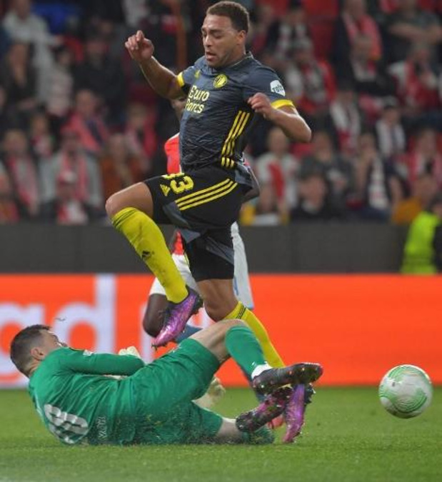 Conference League - Double buteur, Cyriel Dessers qualifie Feyenoord pour les demi-finales