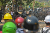 Nouvelles violences dans une banlieue industrielle de Rangoun sous loi martiale