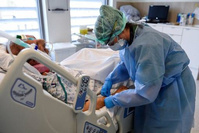 Covid en Belgique: le nombre d'hospitalisations continue de baisser