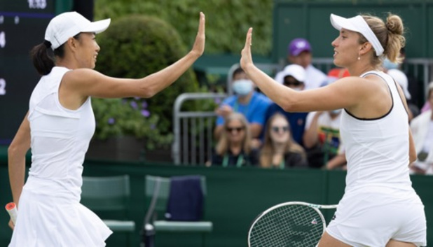 Wimbledon - Elise Mertens joue son quart de finale du double mercredi