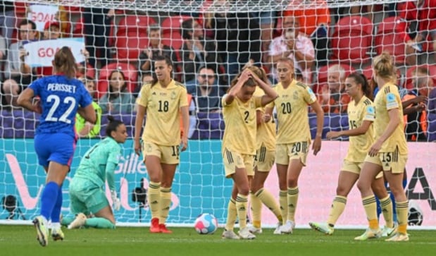 EK vrouwenvoetbal 2022 - Red Flames kunnen niet verrassen tegen Frankrijk