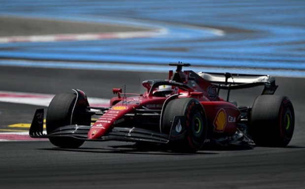 Charles Leclerc et sa Ferrari les plus rapides lors de la 1re séance d'essais libres