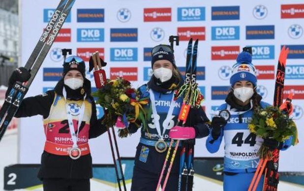 Coupe du monde de biathlon - Lotte Lie 58e du sprint de Ruhpolding remporté par la Suédoise Elvira Oeberg