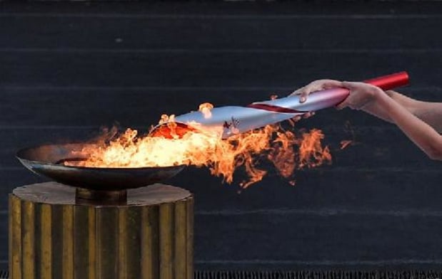 OS 2022 - Olympisch vuur aangekomen in China