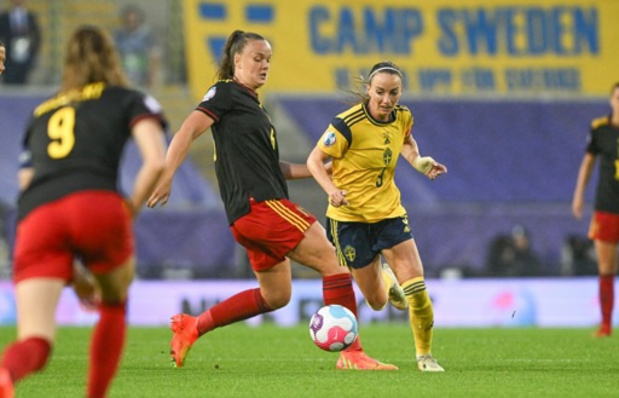 EK vrouwenvoetbal 2022 - Red Flames kunnen in kwartfinale net niet stunten tegen Zweden