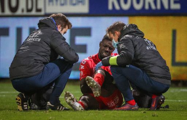 Jupiler Pro League - Kortrijk verliest aanvaller Gueye met meniscusletsel
