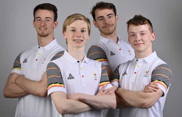 Wereldspelen - Belgisch mannenteam acrogym verovert zilver