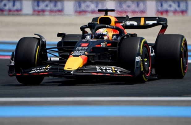 F1: Max Verstappen le plus rapide de la dernière séance d'essais libres du GP de France