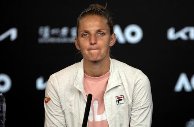 Australian Open - Karolina Pliskova geeft forfait door handblessure