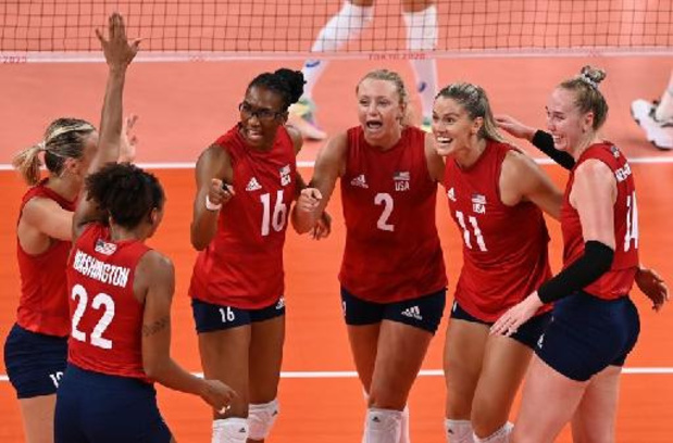 OS 2020 - Amerikaanse volleyvrouwen walsen over Brazilië naar eerste goud
